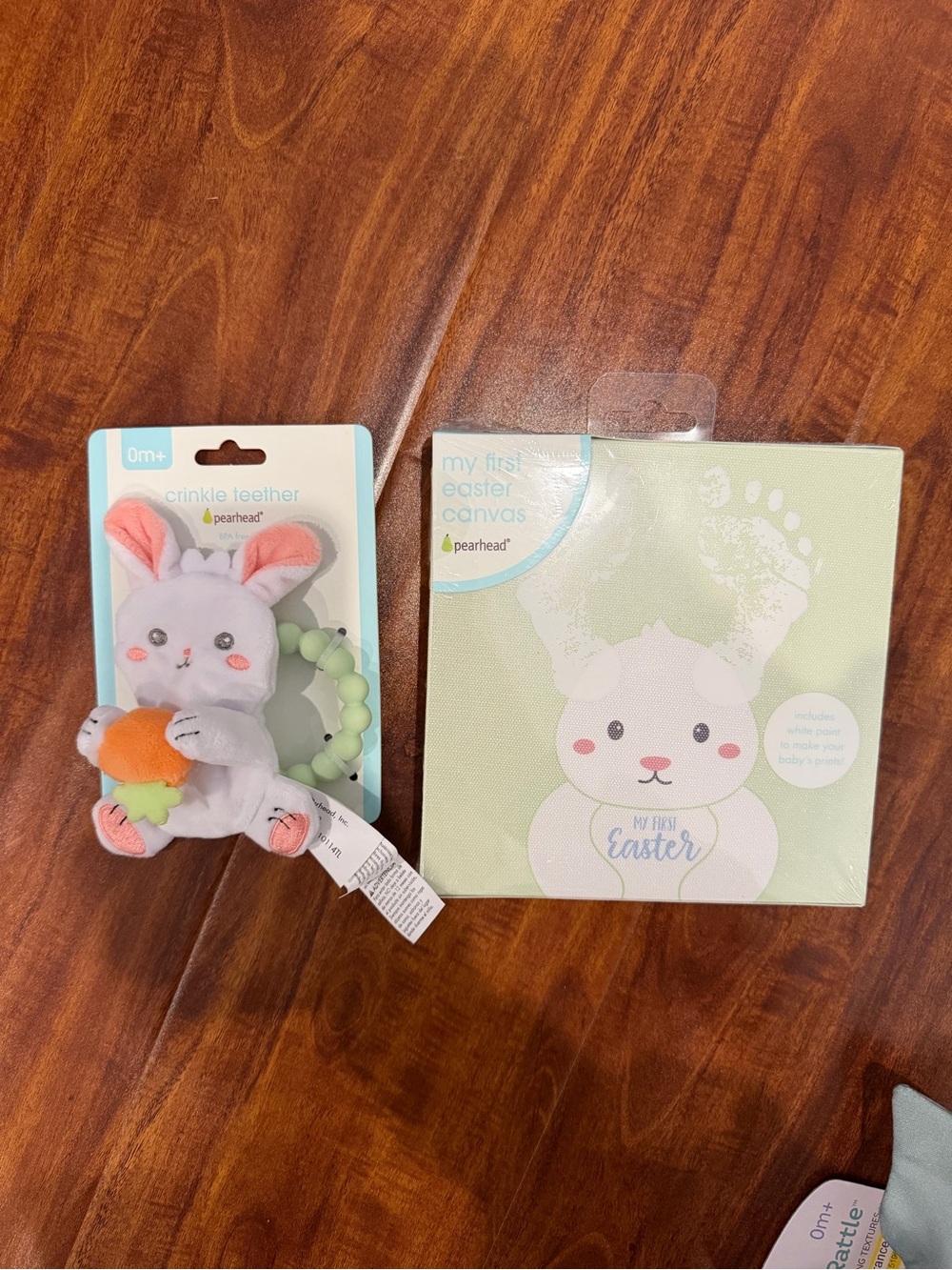 New Pear Head Toy and My First Easter Keepsake Craft